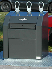 Unterflur Papiercontainer