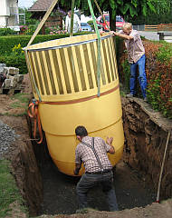 Einbau Seracc Container